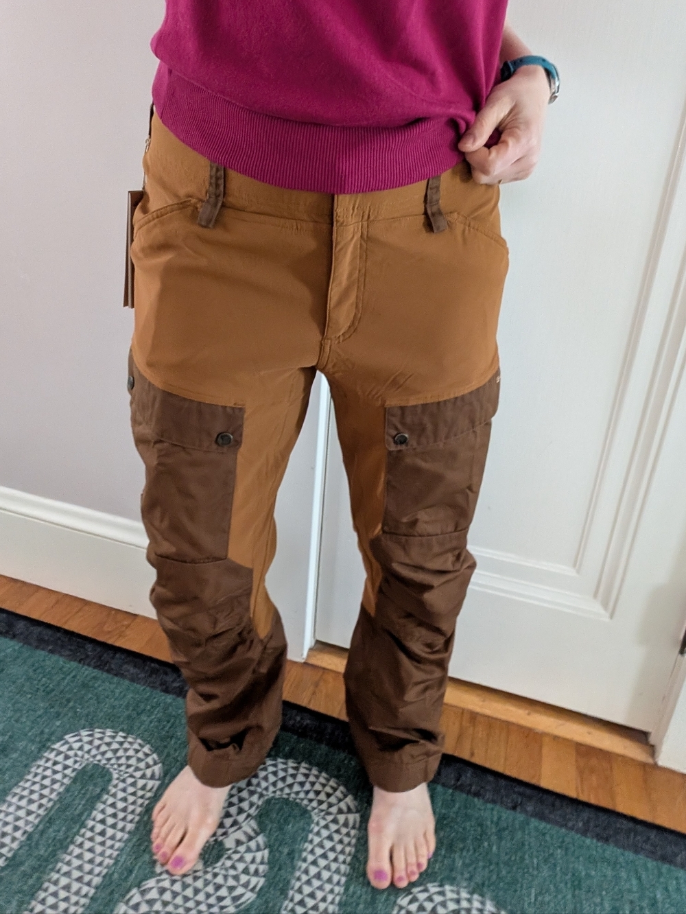 Fjallraven Keb Trousers W Short | Size EU44/US34 | NWT! - Picture 2 of 6